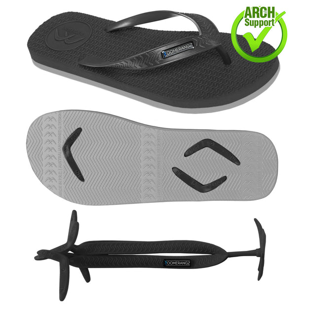 Men's WIDE Strap Thongs â Boomerangz Footwear