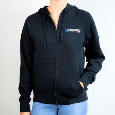 Women's Hoodie - Navy - Boomerangz Footwear